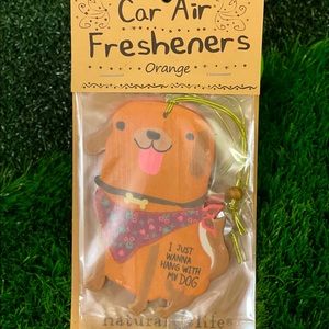 Car Air Freshener- Orange scent